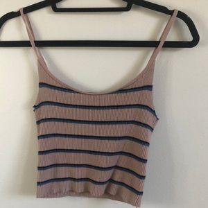 L. A Hearts Small sweater crop top